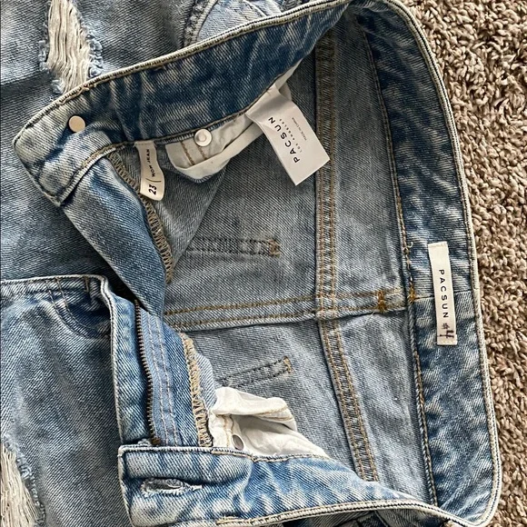 PACSUN Light Blue Women's Jeans - Picture 4 of 7